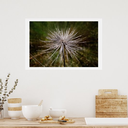 Wild flower poster (Keuken)