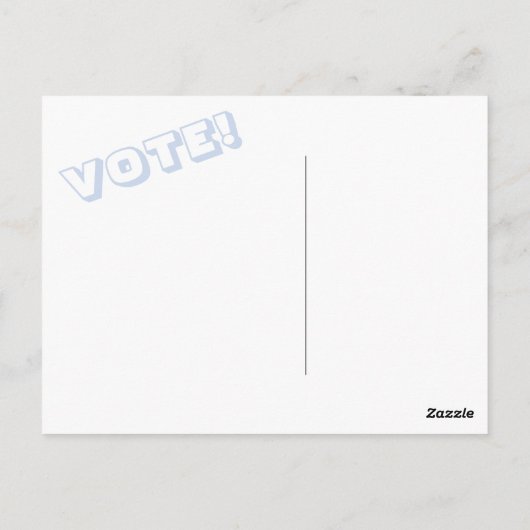 Wild Flower STEMMING Briefkaart (Achterkant)