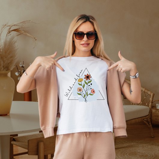 Wild flower t-shirt