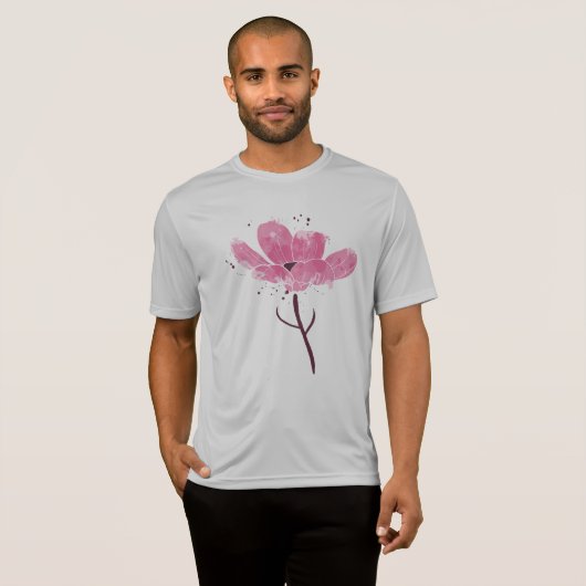Wild flower t-shirt (Voorkant volledig)