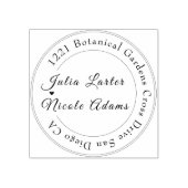 Wild Flower Yellow Marigold Foliage Wedding Rubberstempel (Afrduk)