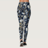 Wild Flowers à la William Morris Leggings (Achterkant)
