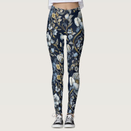 Wild Flowers à la William Morris Leggings