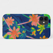 Wild Flowers Abstract Case-Mate iPhone Case (Achterkant (horizontaal))