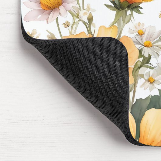 Wild Flowers and Honey Bees Waterverf Muismat (Hoek)