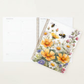 Wild Flowers and Honey Bees Waterverf Planner (Display)