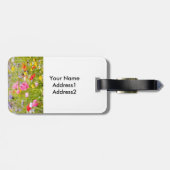 Wild Flowers Bagagelabel (Achterkant horizontaal)