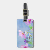 Wild Flowers Blue Sky Bagagelabel (Voorkant verticaal)