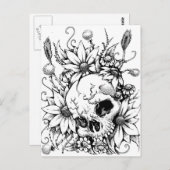 Wild Flowers Briefkaart (Voorkant / Achterkant)