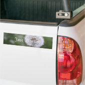 Wild Flowers bruiloft uitnodigingen en gunsten Bumpersticker (Op Truck)