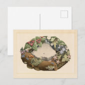 Wild Flowers by Grant Wood Briefkaart (Voorkant / Achterkant)