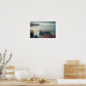 Wild Flowers Calm Tranquil Natuur Vreedzaam Seizoe Poster (Keuken)