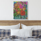Wild Flowers Canvas Afdruk (Insitu (Slaapkamer))