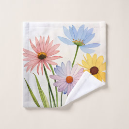 Wild Flowers Caress  Washandje