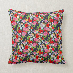 Wild Flowers Ditsy Floral Design Kussen