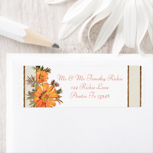 Wild Flowers Etiket (Insitu)