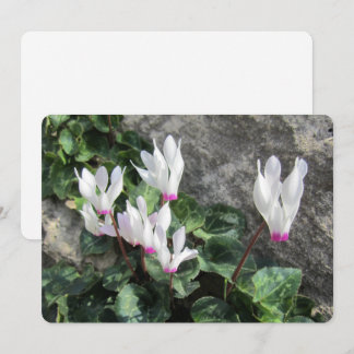 Wild Flowers Flat Holiday Card Feestdagenkaart