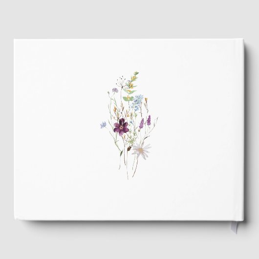 Wild Flowers Gastenboek (Achterkant)