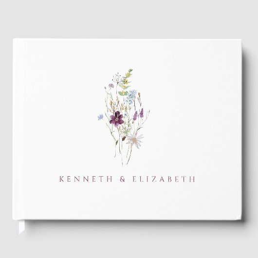 Wild Flowers Gastenboek (Voorkant)