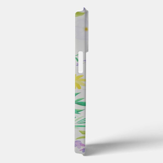 Wild Flowers Hoesje-Mate iPhone Case (Achterkant / Rechts)