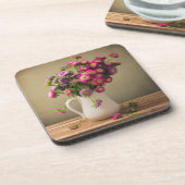 Wild Flowers in een Vaas Drink Onderzetter (Linkerzijde)