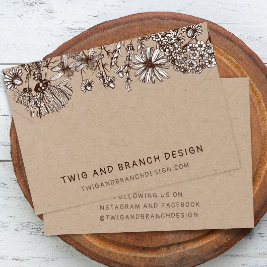 Wild Flowers Kettingen armband display Kaart