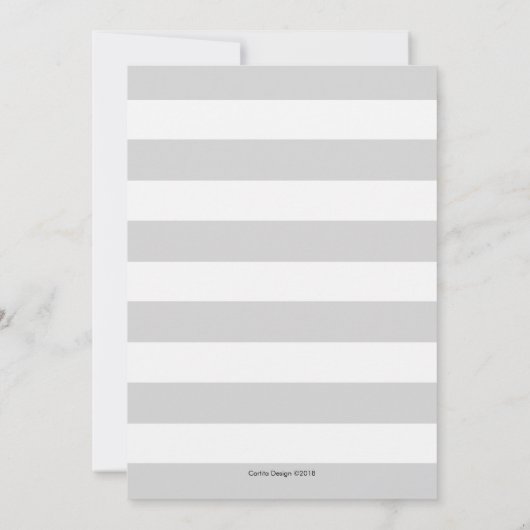 Wild Flowers | Lente Vrijgezellenfeest | Uitnodigi Kaart (Achterkant)