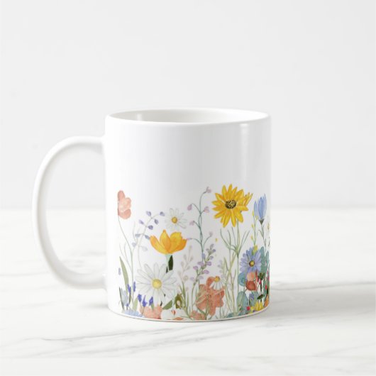 Wild Flowers Mix & Match Koffiemok (Links)