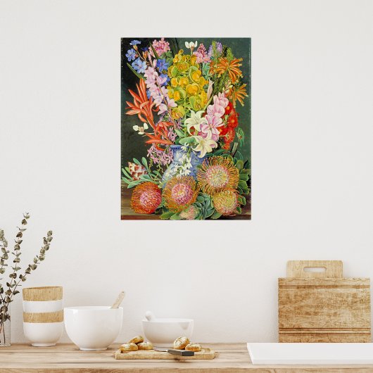 Wild Flowers of Ceres, West Africa Poster (Keuken)