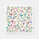 Wild Flowers Pattern Servet (Voorkant)