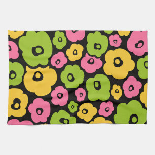 Wild Flowers Pattern Theedoek