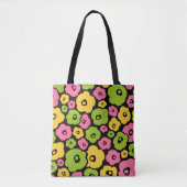 Wild Flowers Pattern Tote Bag (Voorkant)