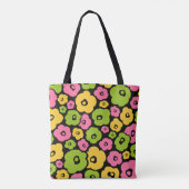 Wild Flowers Pattern Tote Bag (Achterkant)