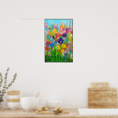 Wild Flowers Poster (Keuken)
