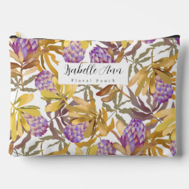 Wild Flowers Protea White Etui