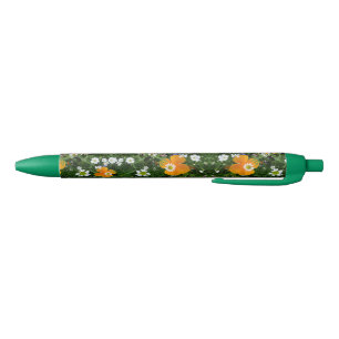 Wild Flowers: Sinaasappel Wit Roze Pen