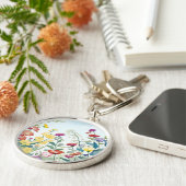 Wild Flowers Sleutelhanger (Zijkant)