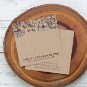 Wild Flowers Stud Oorbel Display Kaart