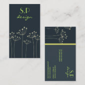 Wild Flowers Visitekaartje (Voorkant / Achterkant)