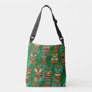 Wild Flowers Waterverf: kleurrijk naadloos Crossbody Tas