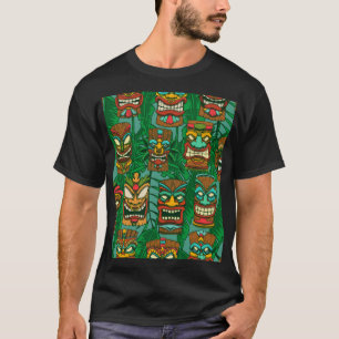 Wild Flowers Waterverf: kleurrijk naadloos T-shirt