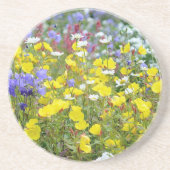 Wild Flowers Zandsteen Onderzetter (Voorkant)