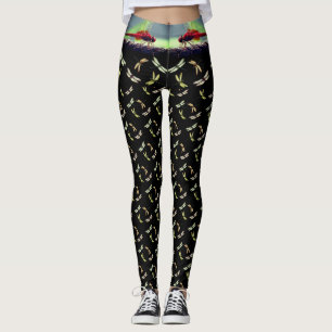 Wild Fly - Libellen - Compressieleggings Leggings
