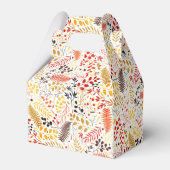 Wild Forest Bloemen Varen Paddenstoelen Foliage Br Bedankdoosjes (Achterkant)