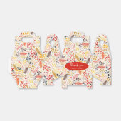 Wild Forest Bloemen Varen Paddenstoelen Foliage Br Bedankdoosjes (Uitgevouwen)