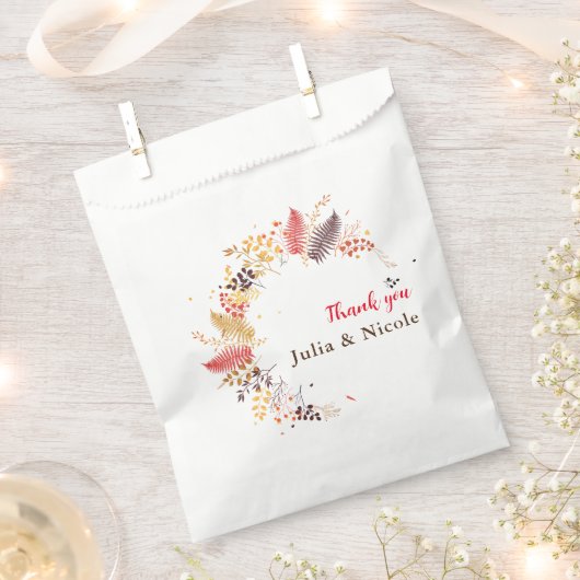 Wild Forest Bloemen Varen Paddenstoelen Foliage Br Bedankzakje (Geknipt)