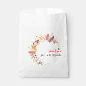 Wild Forest Bloemen Varen Paddenstoelen Foliage Br Bedankzakje (Voorkant)