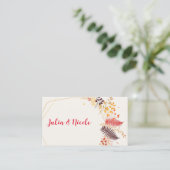 Wild Forest Bloemen Varen Paddenstoelen Foliage Br Plaatskaartje (Staand voorkant)