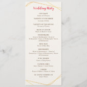 Wild Forest Bloemen Varen Paddenstoelen Foliage Br Programmakaart (Achterkant)