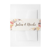 Wild Forest Bloemen Varen Paddenstoelen Foliage Br Uitnodigingen Wikkel (Voorkant Voorbeeld)